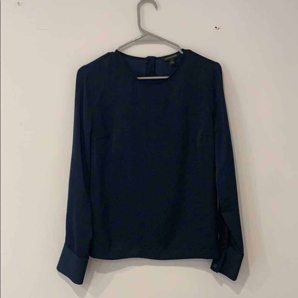 Banana Republic Navy Blouse S